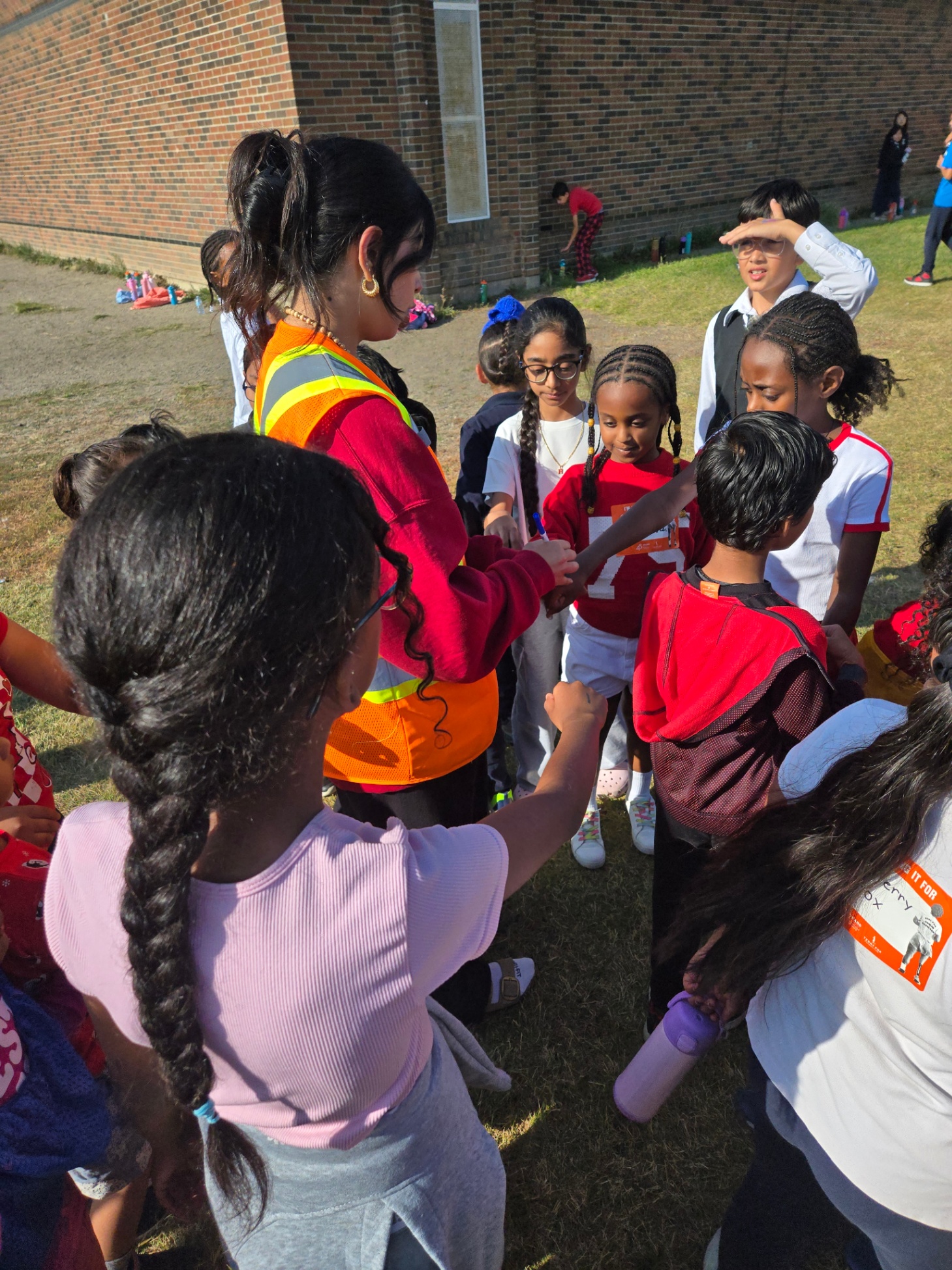 Terry Fox Run Lineup Photo Sept 19 2025